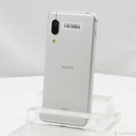 〔中古品〕 AQUOS sense3 lite 64GB シルバーホワイト SH-RM12 楽天 SIMフリー【344】