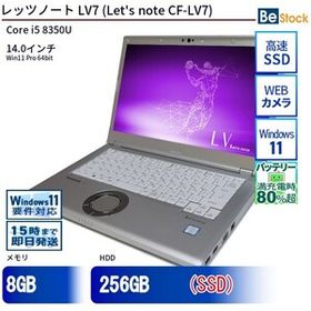 中古 ノートパソコン Panasonic / パナソニック Let's note / レッツノート LV7 CF-LV7 CF-LV7RDCVS Core i5 メモリ：8GB 6ヶ月保証