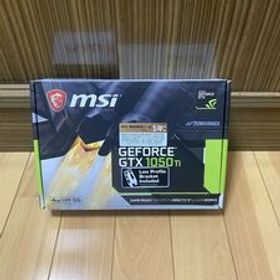 未使用品 MSI GeForce GTX 1050 Ti 4GT LP ゲーミング グラフィックボード