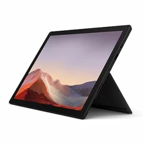 【中古】マイクロソフト Surface Pro 7 / Office H&B 2019 搭載 / 12.3インチ /第10世代 Core-i5 / 8GB / 256GB / ブラック PUV-00027