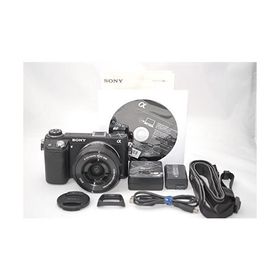 ソニー SONY ミラーレス一眼 α NEX-6 パワーズームレンズキット E PZ 16-5(中古品)