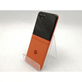 【中古】MOTOROLA 国内版 【SIMフリー】 motorola razr 50 スプリッツオレンジ 12GB 512GB PB230002JP【ECセンター】保証期間1ヶ月【ランクA】
