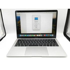 【中古】Apple MacBook Air 13インチ Corei5:1.6GHz 128GB シルバー MREA2J/A (Late 2018)【道玄坂】保証期間1ヶ月【ランクC】