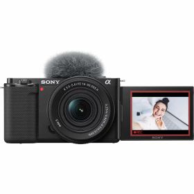 ソニー デジタルカメラ「VLOGCAM ZV-E10」パワーズームレンズキット（ブラック） ZV-E10K-B SONY