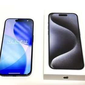 iPhone15 Pro 128GB ブルーチタニウム SIMフリー 米国版 Apple A2848 MTQQ3LL/A シャッター音なし SIMロック無し