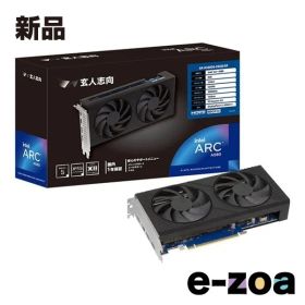 玄人志向 クロウトシコウ Intel Arc A580 8GB搭載 グラフィックボード AR-A580D6-E8GB/DF (2658550)