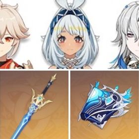 四風原典+夢見月瑞希+楓原万葉+ヌヴィレット1凸+ジン1凸+ムアラニ+モナ1凸+蒼古なる自由への誓い | 原神のアカウントデータ、RMTの販売・買取一覧