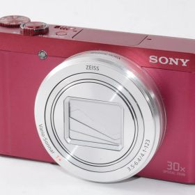 【中古】【外観特上級】SONY デジタルカメラ DSC-WX500 レッド Cyber-shot