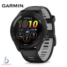 【2,000円OFFクーポン有！】 ガーミン GARMIN Forerunner 265 Black フォアランナー265 010-02810-40 GPS ランニングウォッチ スマートウォッチ マラソン トライアスロン トレッドミル 筋トレ 心拍計 加速度計 睡眠計 健康管理 タッチスクリーン AMOLED