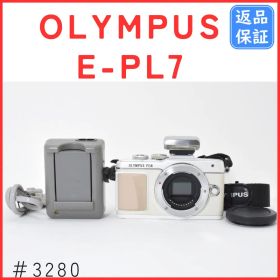 オリンパス OLYMPUS E-PL7 ボディ《ショット数6211回》ミラーレス