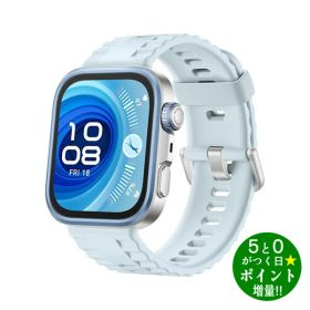 ファーウェイ スマートウォッチ GPS ゴルフ機能 心電図 薄型軽量設計 WATCH FIT 4 Pro ブルー HUAWEI【転送不可】