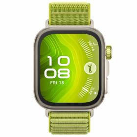 ファーウェイ スマートウォッチ HUAWEI WATCH FIT 4 Pro グリーン 【訳あり：倉庫移動中に外箱傷あり】