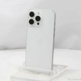 〔中古品〕 iPhone16 Pro Max 256GB ホワイトチタニウム MYWH3J／A SIMフリー【262】