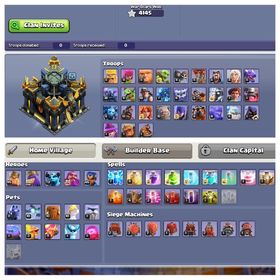 【クラクラ / TH17】ヒーロー高Lv ジェム25000個！ | クラクラ(クラッシュオブクラン)のアカウントデータ、RMTの販売・買取一覧