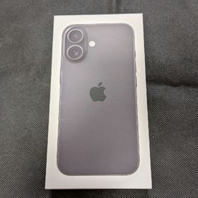 アップル(Apple)の未開封 Apple iPhone 16 ブラック Simフリー 128GB(スマートフォン本体)