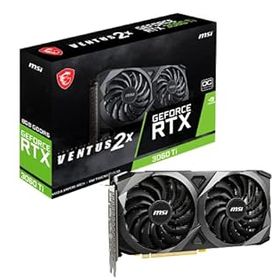 【中古】MSI GeForce RTX 3060 Ti VENTUS 2X 8G OCV1 LHR グラフィックスボード VD7798