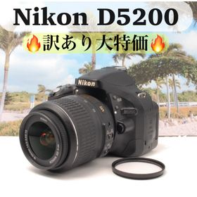ニコン(Nikon)の✨お買い得品✨Nikon D5200 レンズセット スマホ転送 届いてすぐ使える(デジタル一眼)