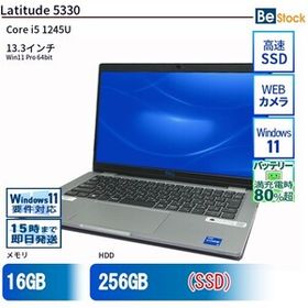中古 ノートパソコン Dell デル 13インチ Latitude 5330 5330 Core i5 メモリ：8GB SSD搭載 6ヶ月保証