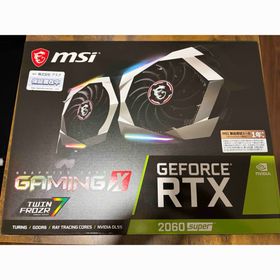 エムエスアイ(msi)のMSI GEFORCE RTX 2060 SUPER GAMING X(PCパーツ)