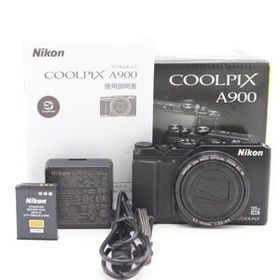 ■良品■ Nikon デジタルカメラ COOLPIX A900 ブラック A900BK ♯82021