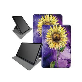 Sunflower Purple Galaxy Case for All-New 6.8" Kindle Paperwhite (11th Generation-2021) and Kindle Paperwhite Signature Edition, 360 Degree Ro_並行輸入