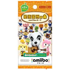 どうぶつの森 amiiboカード 第2弾 1パック単品 未開封 新品
