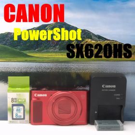 【美品】キャノン PowerShot SX620HS Wi-Fi SDカード付