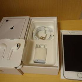 【ほぼ未使用】Apple iPhone 8 64GB au NQ792J/A シルバー スマートフォン 修理交換品 デッドストック