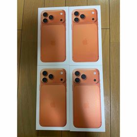 アップル(Apple)のiPhone17 Pro Max 256GB コズミックオレンジ 未開封4台(スマートフォン本体)