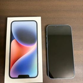 【美品、付属品付】iPhone 14 ブルー 6.1インチ