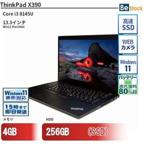 中古 ノートパソコン Lenovo レノボ ThinkPad X390 20Q0000BJP Core i3 メモリ：4GB 6ヶ月保証