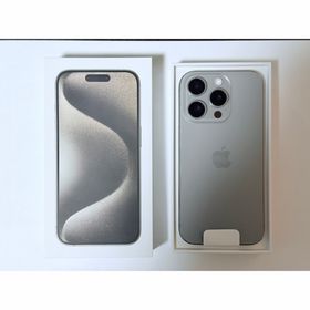 アイフォーン(iPhone)のApple iPhone 15 Pro 128GB ナチュラルチタニウム(スマートフォン本体)