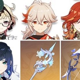 若水+ジン+四風原典+夜蘭+ティナリ+マーヴィカ+楓原万葉+刻晴1凸+ルミドゥースの挽歌+エミリエ+ | 原神のアカウントデータ、RMTの販売・買取一覧