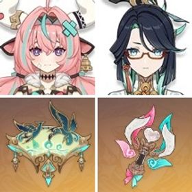 即対応|ヴァレサ2凸+閑雲+鶴鳴の余韻+夢見月瑞希+刻晴+ジン+ディルック+ヴィヴィッド ハート | 原神のアカウントデータ、RMTの販売・買取一覧