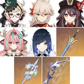 即対応|胡桃+夜蘭1凸+楓原万葉+エミリエ+ヴァレサ|引退垢 | 原神のアカウントデータ、RMTの販売・買取一覧