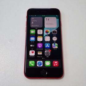 SIMフリー iPhone SE(第２世代) 64GB レッド 電池81% 送料無料