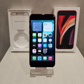 【修理店整備済】iPhoneSE2 64GB レッド SIMロック解除済