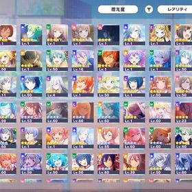 プロジェクトセカイ引退☆４ 64枚 クリスタル186190個 | プロセカのアカウントデータ、RMTの販売・買取一覧