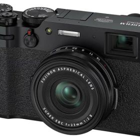 【中古】【1ヶ月保証】 富士フイルム FUJIFILM X100V ブラック デジタルカメラ SDカード付き X100V-B