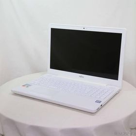 〔中古〕FUJITSU(富士通） 格安安心パソコン LIFEBOOK AH50／B3 FMVA50B3W2 プレミアムホワイト 〔Windows 10〕〔305-ud〕