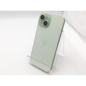 【中古】Apple 国内版 【SIMフリー】 iPhone 15 128GB グリーン MTMM3J/A【ECセンター】保証期間１ヶ月【ランクC】