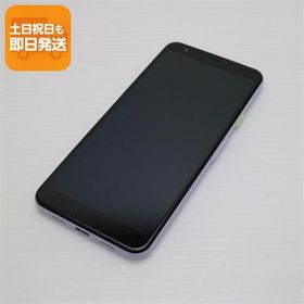 超美品 Google Pixel 3a パープリッシュ スマホ 本体 白ロム 中古 あすつく 土日祝発送OK