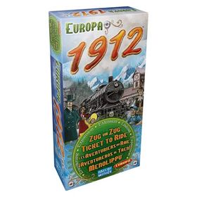 ボードゲーム 英語 アメリカ 海外ゲーム Asmodee Ticket to Ride Europa 1912 Board Game EXPANSION - Expand Your Railway Empire Across Europe! Fun Family Game for Kids & Adults, Ages 8+, 2-5 Players, 30-60 Minute Playボードゲーム 英語 アメリカ 海外ゲーム