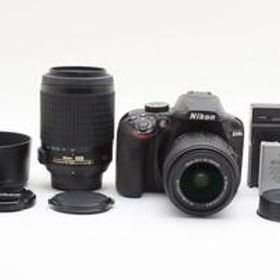 【美品】 ニコン Nikon D3400 ダブルズームセット一眼レフカメラ