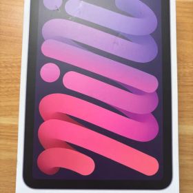 Apple iPad mini (第6世代) パープル カバー付き