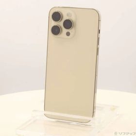〔中古品〕 iPhone14 Pro Max 128GB ゴールド MQ983J／A SIMフリー【262】