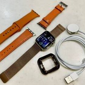 【即決】Apple Watch 7 41ミリステンレス アップルウォッチ セルラー series 7 stainless cellular