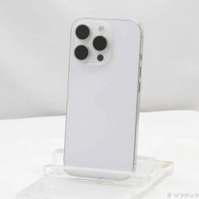 〔中古品〕 iPhone16 Pro 128GB ホワイトチタニウム MYMW3J／A SIMフリー【352】