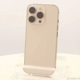 〔中古品〕 iPhone16 Pro 128GB デザートチタニウム MYMX3J／A SIMフリー【305】
