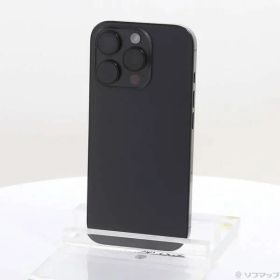 〔中古品〕 iPhone16 Pro 256GB ブラックチタニウム MYN03J／A SIMフリー【251】